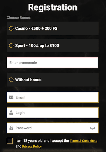 Casinoly Sports Betting promo code