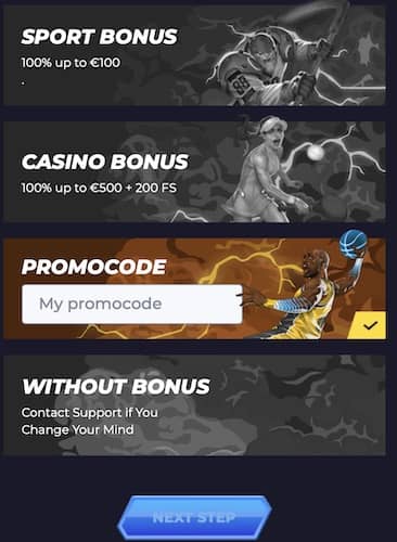 Powbet promo code