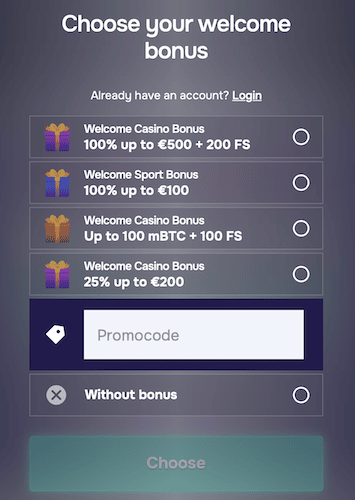 SGCasino Sports Betting promo code