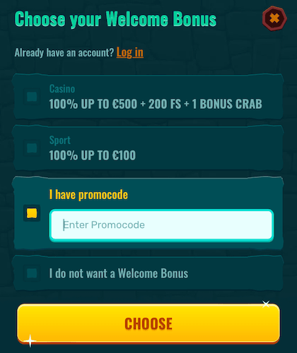 Spinanga Sports Betting promo code