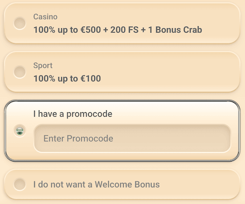 Vegasino Sports Betting promo code