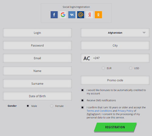 ZigZag Sports Betting promo code